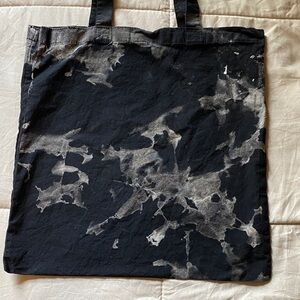 Stylish Black and Gray Tote Bag
